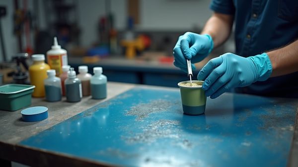 Choisir sa formation en résine époxy pour réussir ses collègues