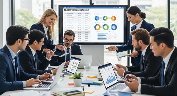 Optimisez la vente grands comptes en équipe grâce à un logiciel vente collaborative